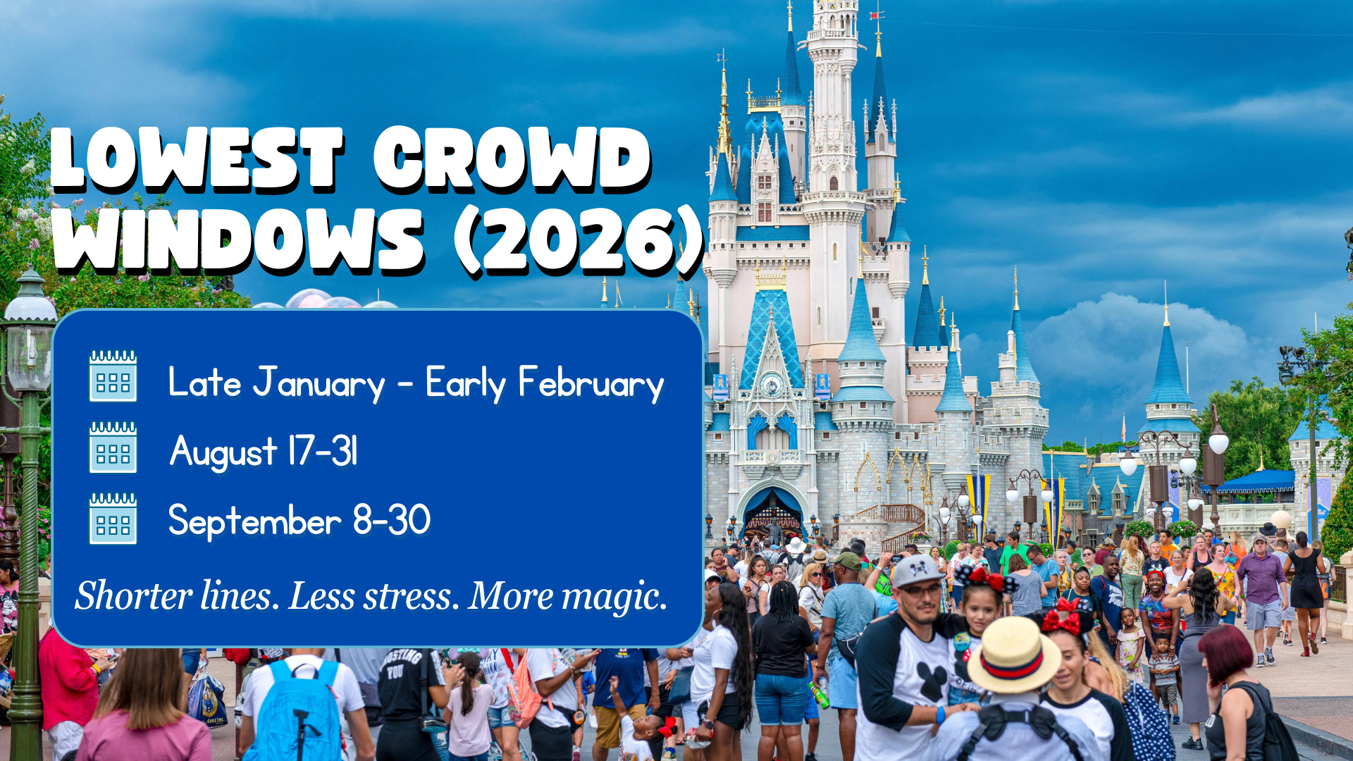 Low Crowd Sweet Spots