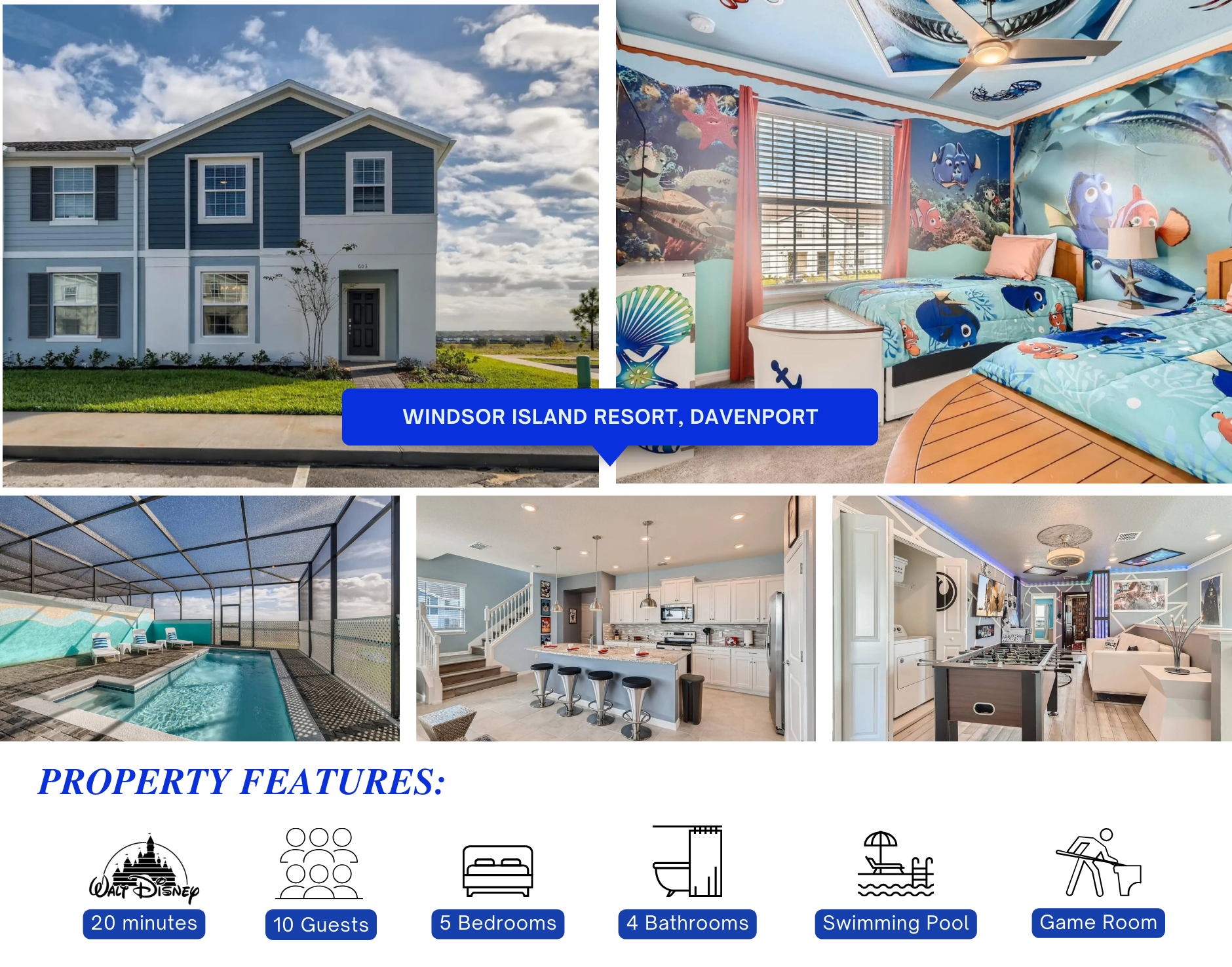 Windsor Island Resort – Modern 5BR Pool Villa