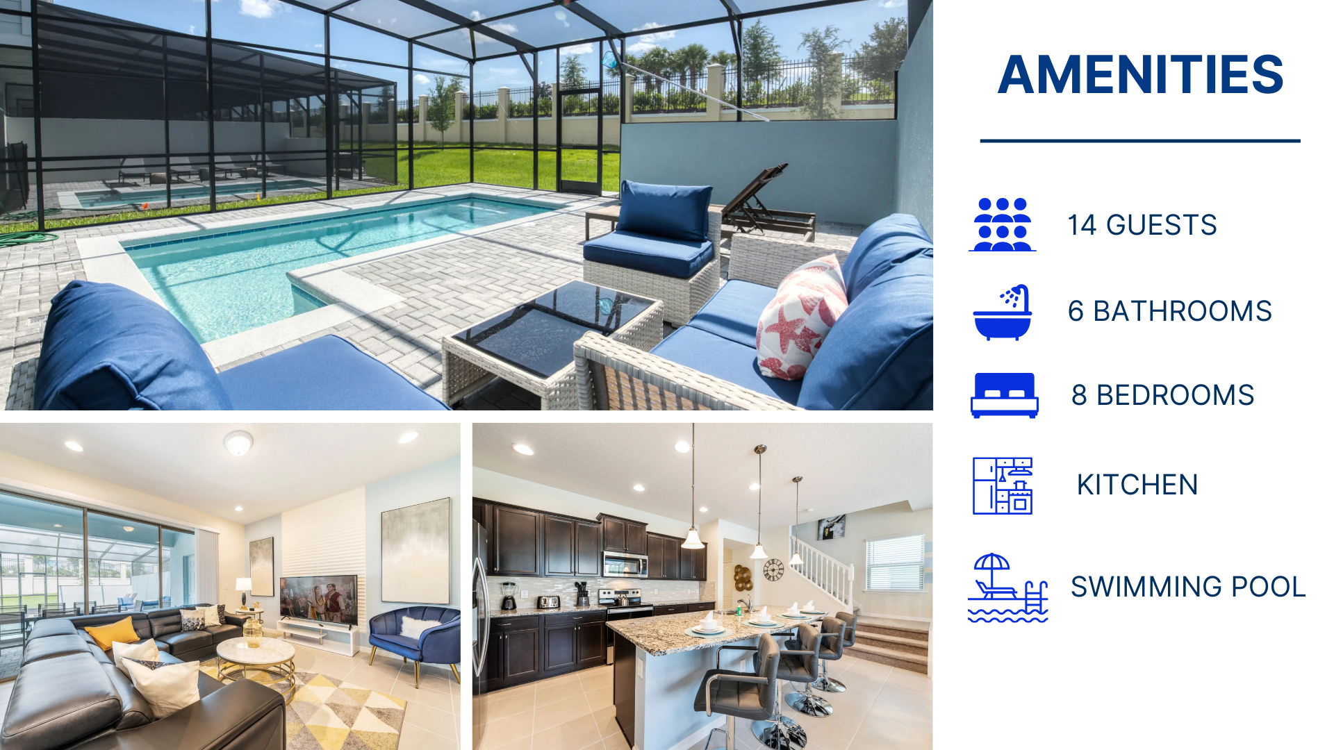 Windsor Westside Themed 5BR Pool Home