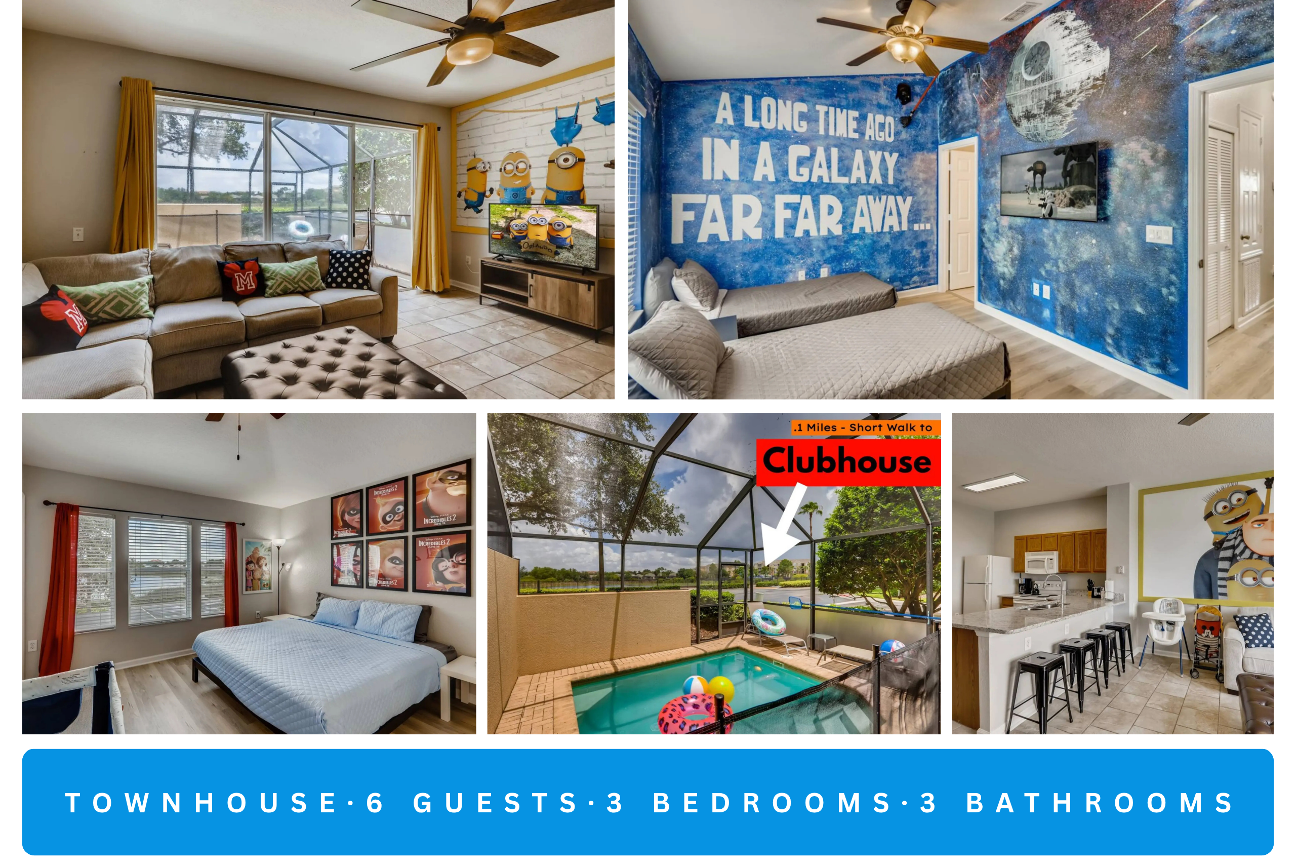 T7673F Windsor Hills 3BR Pool Home (“Avenger’s Retreat”)