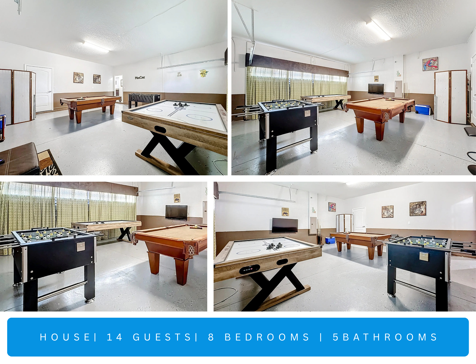 ChampionsGate 8BR Villa, Pool, Theater, Game Room