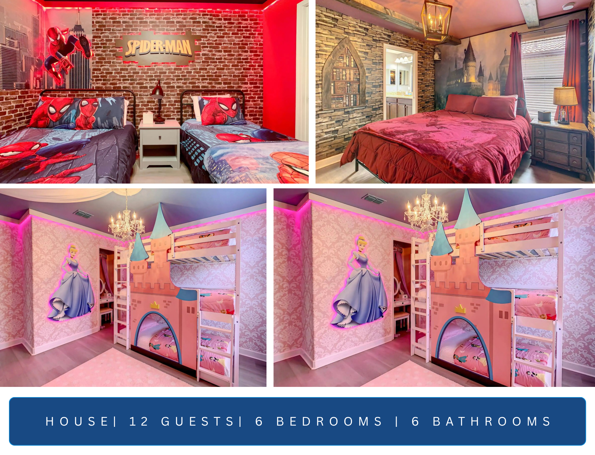 Fun Villa Avengers StarWars Princess - ChampionsGate