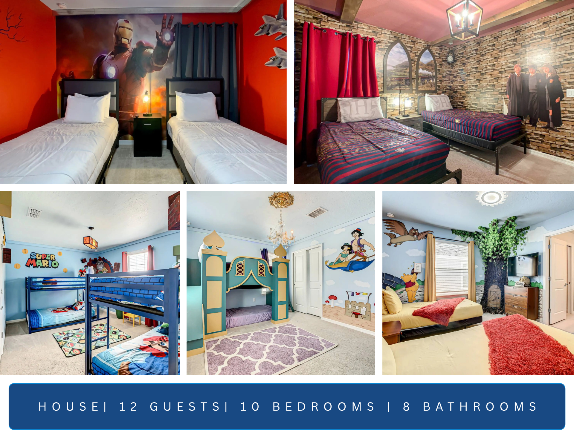 Luxury 10BR Villa with PoolSpa - Windsor Island