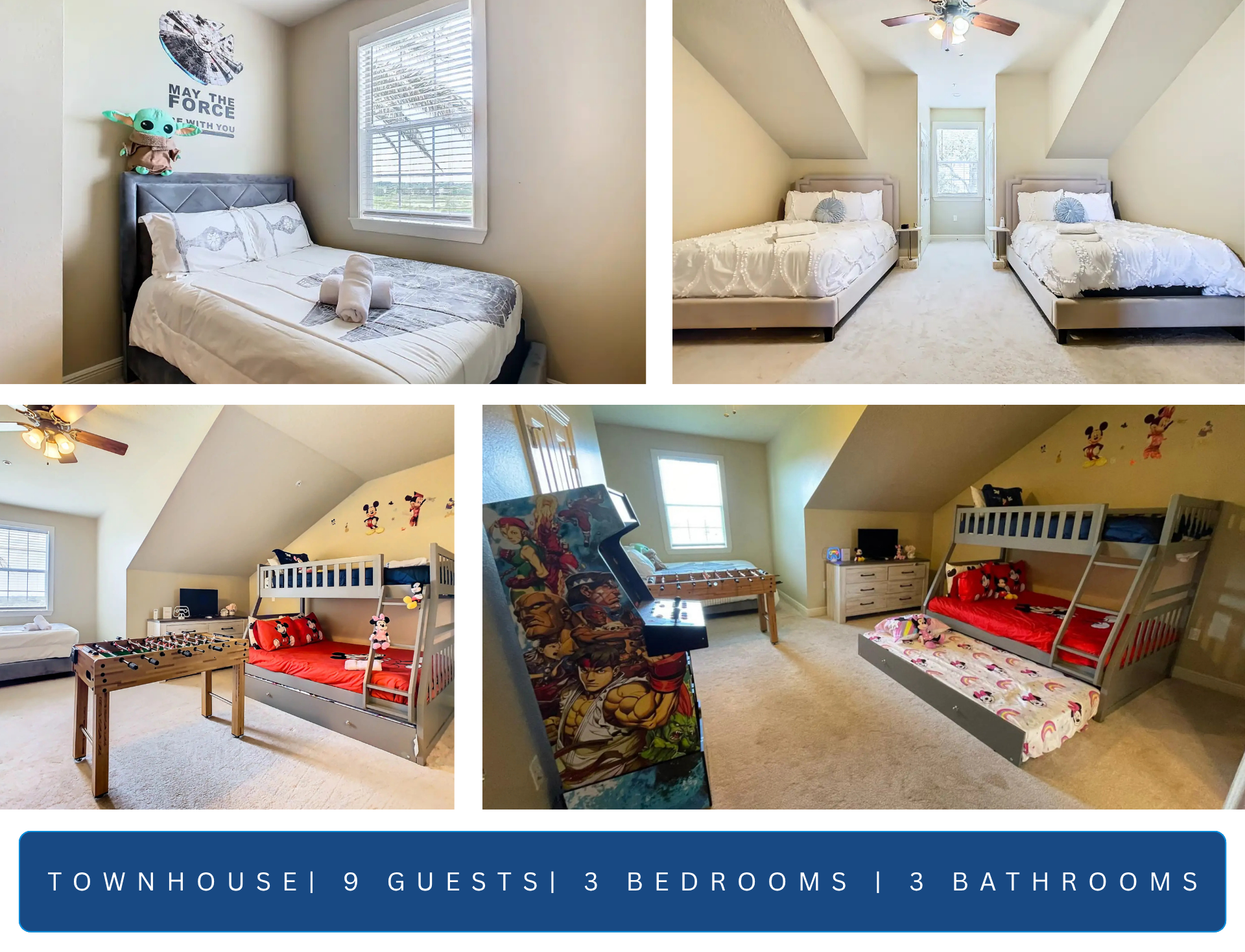 Reunion Charming Disney & Star Wars Themed Home – Reunion Resort