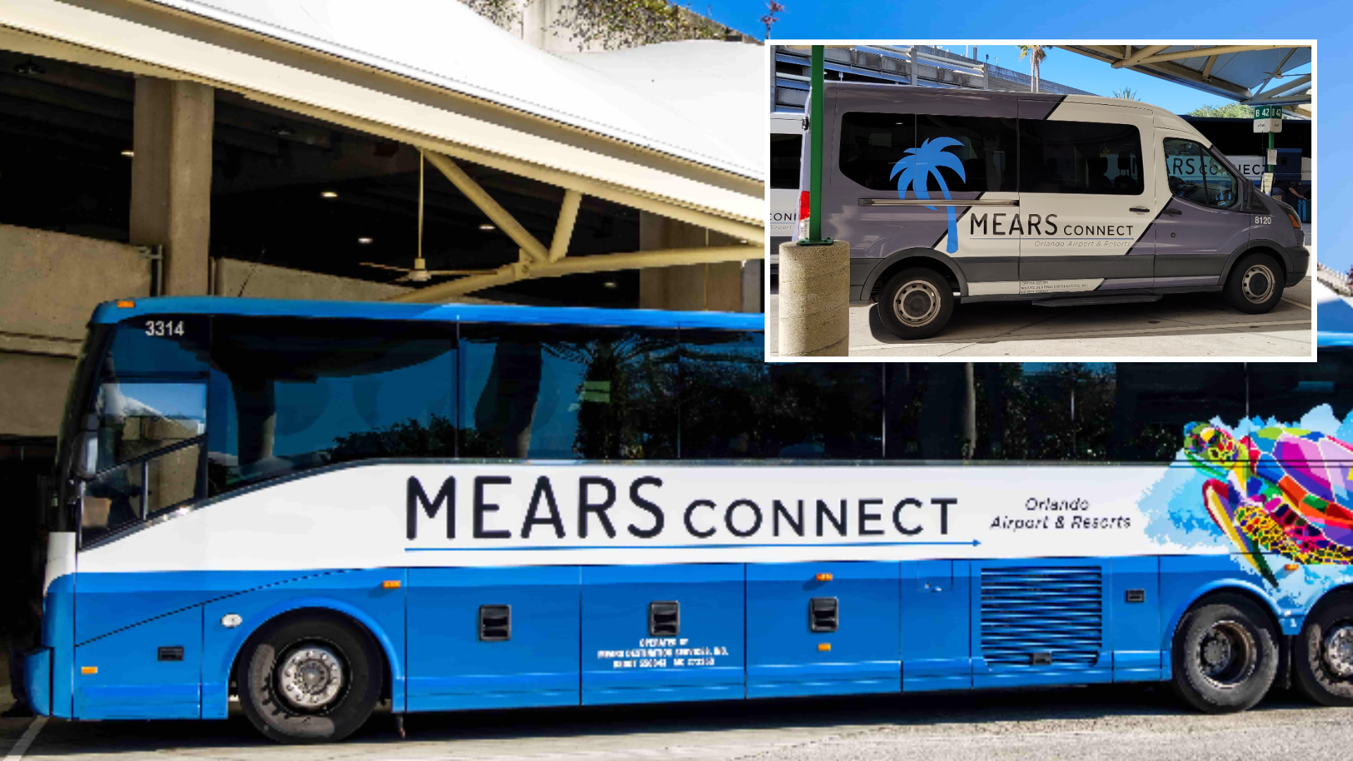 Shared Shuttle Services Mears Connect