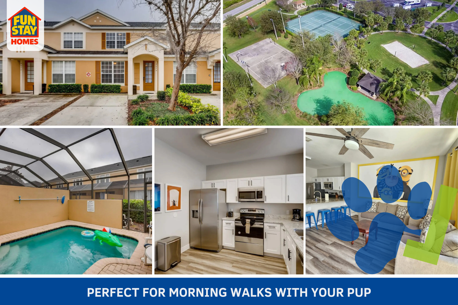 Windsor Hills Themed Townhome, 2 Miles to Disney