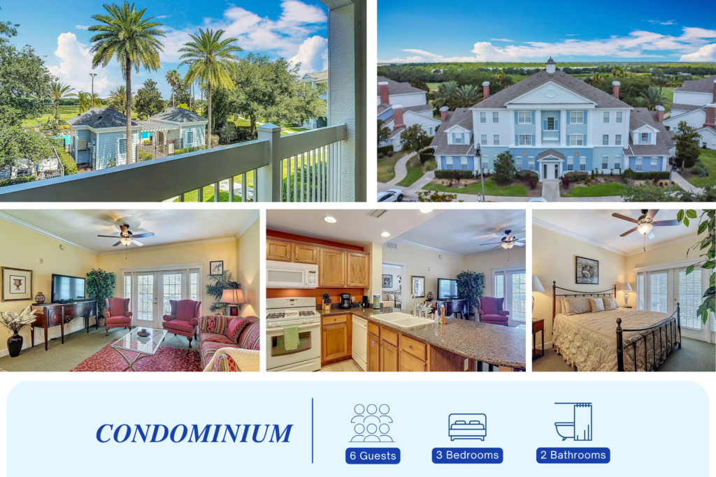 Cozy 3BR Condo with Balcony Views,Walk to Pool