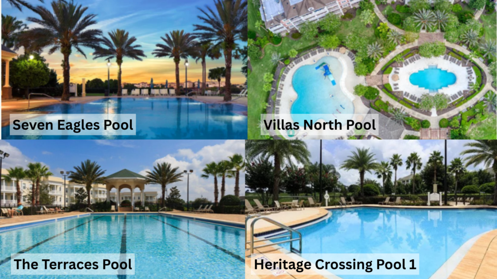 Pools in Reunion Resort