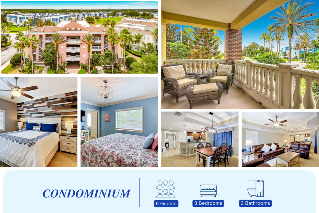 Reunion Elegant Disney Condo + Resort Amenities