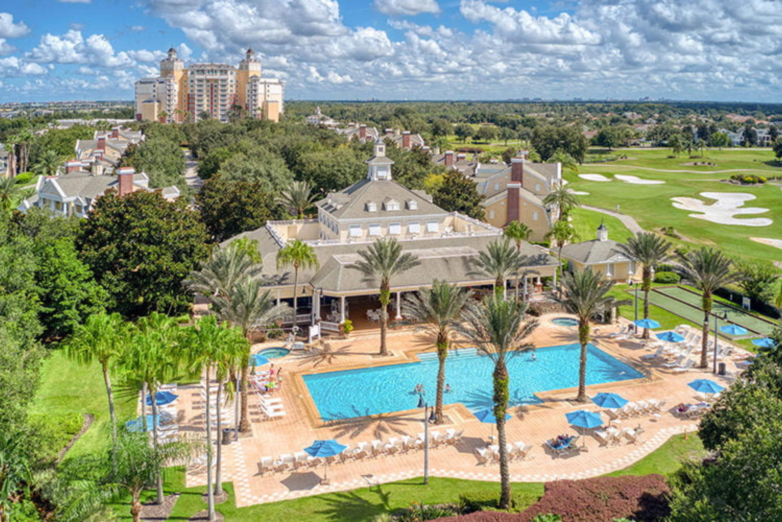 Reunion Resort Aerial View