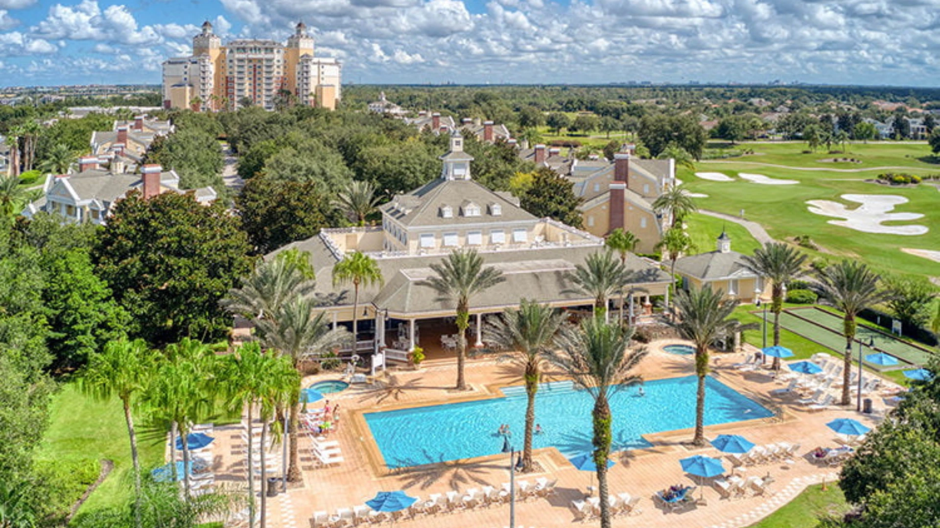 Reunion Resort Aerial View