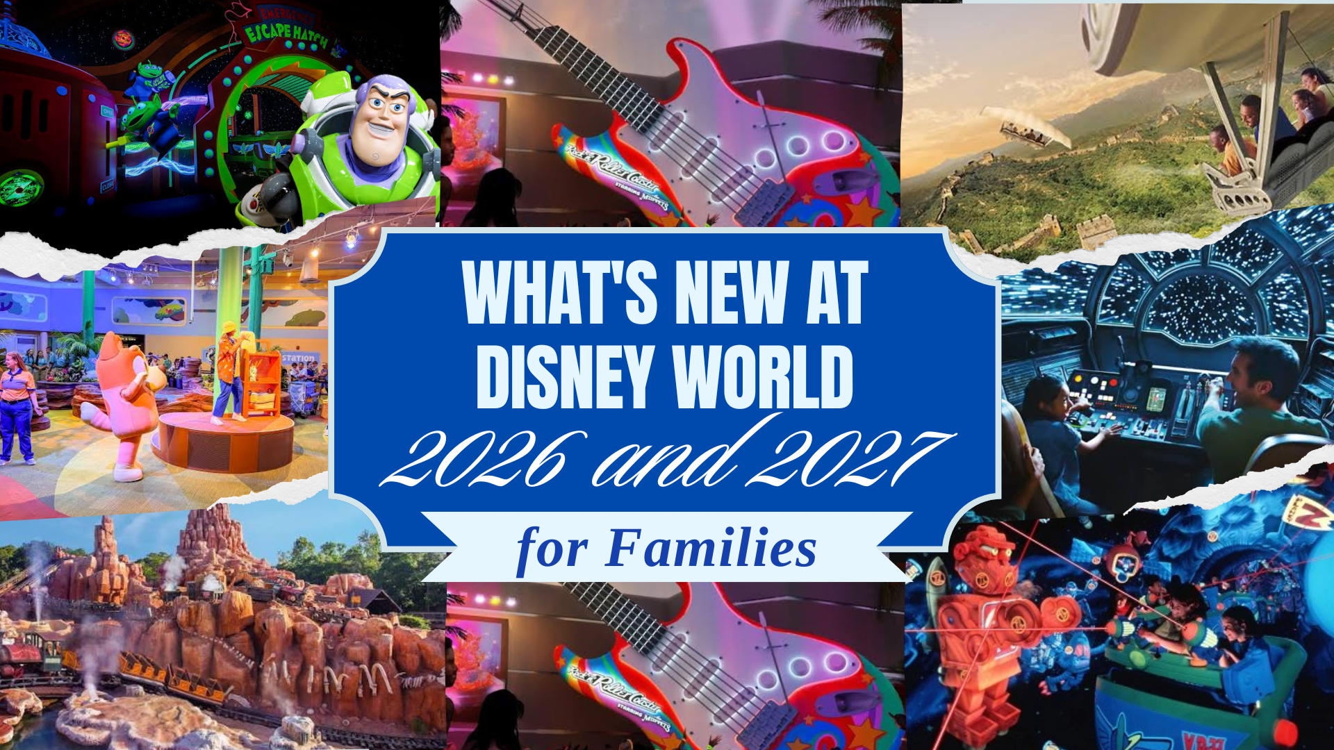What's New at Disney World in 2026 and 2027 for Families